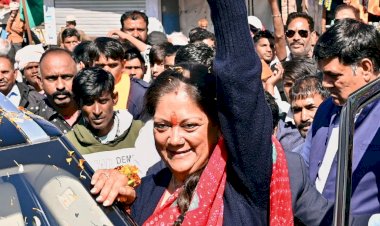 वसुन्धरा के बिना बीजेपी क्लीन स्वीप नहीं कर पाएगी, प्रदेश में एक बार फिर वसुन्धरा का नारा उभरने लगा है
