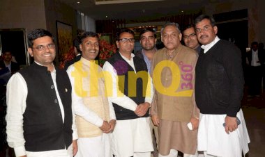 जयपुर के कांग्रेस अधिवेशन में संजीवनी के मुख्य आरोपी विक्रम सिंह इन्द्रोई का कांग्रेस कनेक्शन देखिए फोटोज में