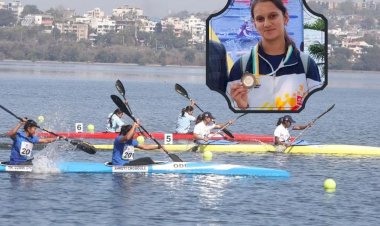 भारतीय कयाकिंग और कैनोइंग टीम में उदयपुर की तनिष्क पटवा की एंट्री, बनीं राजस्थान की पहली खिलाड़ी