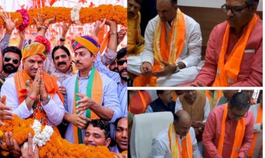 भाजपा के नए प्रदेशाध्यक्ष सीपी जोशी ने संभाला पदभार, क्या भाजपा में आएगी नई लहर