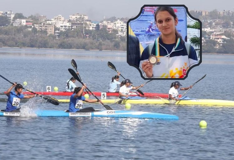 भारतीय कयाकिंग और कैनोइंग टीम में उदयपुर की तनिष्क पटवा की एंट्री, बनीं राजस्थान की पहली खिलाड़ी