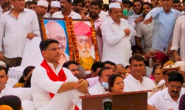 क्या सिर्फ पायलट की राजनीतिक महत्वाकांक्षाओं का संकेत था यह अनशन