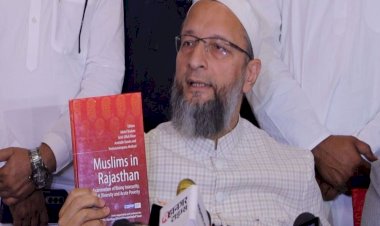 जयपुर में औवेसी बोले, मुसलमानों की उच्च शिक्षा में स्थिति बुरी, मैं गहलोत से बात करूंगा 
