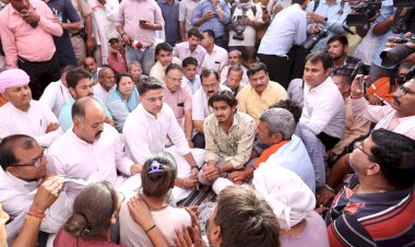 पायलट ने राम प्रसाद मीणा के लिए न्याय और महेश जोशी के खिलाफ कार्रवाई की मांग की