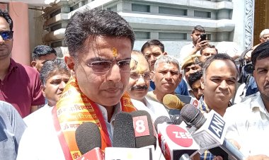 पायलट बोले  -पटवारी पर छापा मारने के लिए नहीं मांगे थे वोट