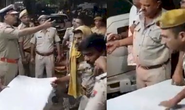 पुलिस पर चाकुओं-लाठियों से हमला, फायरिंग कर हथियार तक ले भागे अपराधी, सीआई समेत 7 जवान घायल