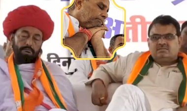 जालोर में भाजपा के जन आक्रोश महाघेराव में दिखा कुछ ऐसा नजारा, Video Viral