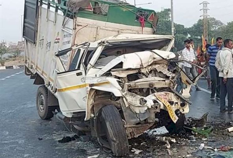 सालासर बालाजी के दर्शन कर लौट रहे परिवार के 5 लोगों की भीषण सड़क हादसे में मौत, 3 बच्चे शामिल