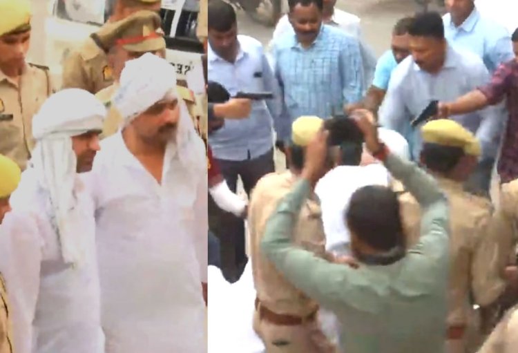 फिर से चली ताबड़तोड़ गोलियां और ढेर हो गए... पुलिस ने रीक्रिएट किया अतीक-अशरफ हत्याकांड