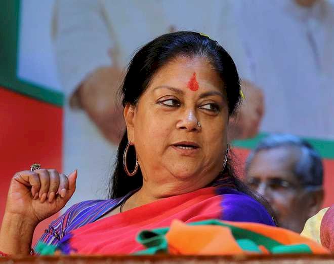 क्या कभी दूध और नींबू रस मिल सकते है, वसुंधरा राजे का निशाना किस पर था