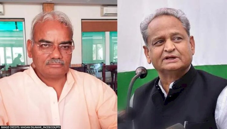 विधायक मदन दिलावर को आया गुस्सा, रुकवा दिया गहलोत सरकार का महंगाई राहत कैम्प, गहलोत ने ट्वीटर से दिया जवाब