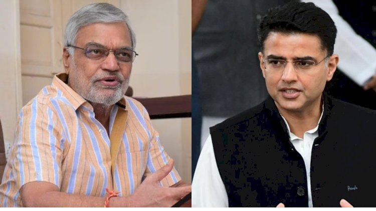 विधानसभा अध्यक्ष सीपी जोशी से सचिन पायलट की मुलाक़ात, आज पायलट खुद पहुंचे स्पीकर के घर