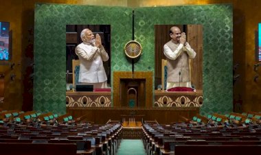 पीएम मोदी ने किया नए संसद भवन का उद्घाटन, बताया लोकतंत्र का मंदिर