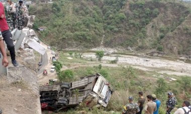 कटरा जा रही बस खाई में गिरी, 10 श्रद्धालुओं की मौत, 50 से ज्यादा घायल