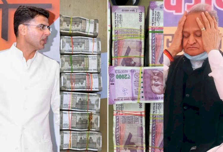मिला ढाई करोड़ नकद और एक किलो सोना, गहलोत सरकार के खिलाफ पायलट को मिल गया मौका, अब शुरू होगा वॉर