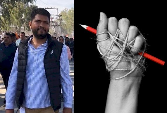 पुलिस को जगाया तो पत्रकार विवेक श्रीवास्तव पर प्रकरण दर्ज 