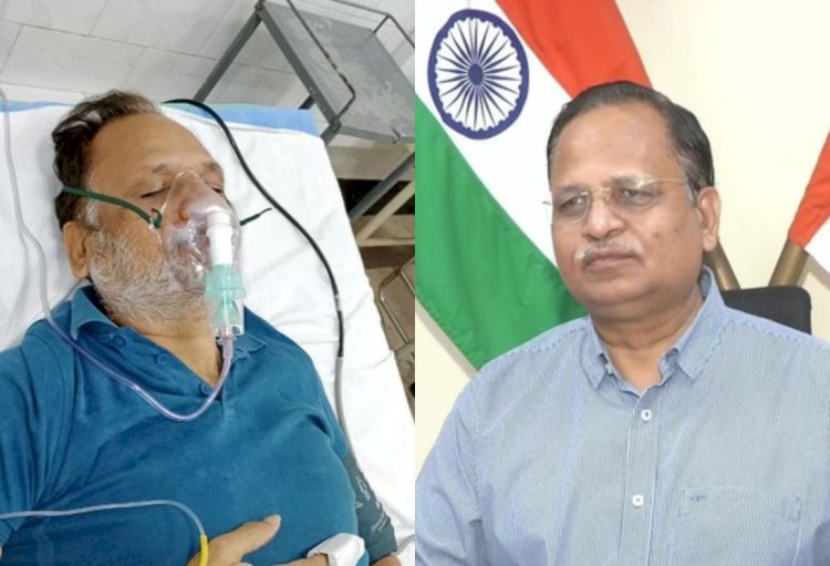’आप’ नेता सत्येंद्र जैन अस्पताल में भर्ती, केजरीवाल बोले- भले इंसान को एक तानाशाह मारने पर तुला है