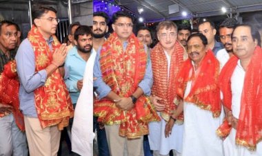 तो क्या मिलने जा रहा बड़ा पद, नेता बोले- युद्ध से पहले मां का आशीर्वाद जरूरी