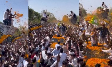 हनुमान बेनीवाल ने कहा- एक तरफ पप्पू तो दूसरी तरफ गप्पू, सभा में गूंजे मिर्धा जिंदाबाद के नारे
