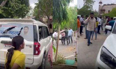 एडमिशन से पहले शुरू हुई जंग, छात्रों में चले लात-घुंसे औ डंडे 