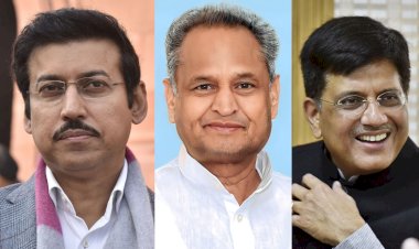 राज्यवर्धनसिंह राठौड़ ने गहलोत सरकार को बताया 'गहलूट सरकार', पीयूष गोयल बोले सीएम अपने विधायकों को बिका हुआ बताते हैं
