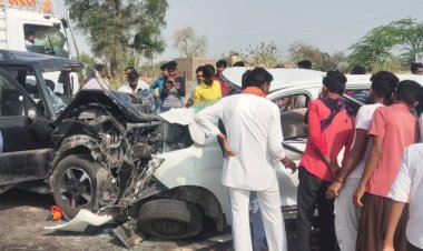 देवउठनी एकादशी की रात राजस्थान में भीषण सड़क हादसा, दो वाहन आपस में भिड़े, 5 की मौत, 4 की हालत गंभीर