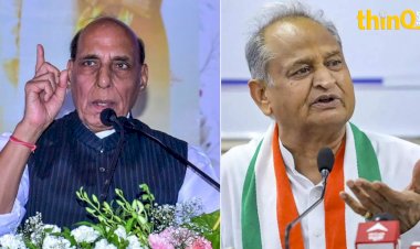 राजनाथ सिंह की जनसभा के क्या हैं बड़े सियासी मायने, अशोक गहलोत को घर में घेरने की कोशिश तो नहीं ?