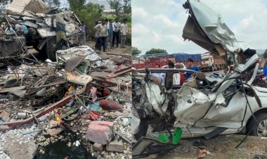 महाराष्ट्र के धुले में बेकाबू कंटेनर ने छीनी 7 जिंदगियां, 28 से ज्यादा लोग घायल