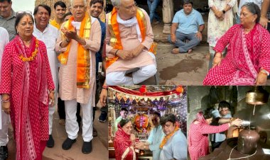 चुनावों से पहले भगवान गणेश जी को मनाने रणथंभौर पहुंचे वसुंधरा राजे और किरोड़ी लाल