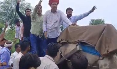 लाल डायरी के बाद अब राजेंद्र गुढ़ा चले ऊंट पर, गहलोत सरकार के खिलाफ बड़ी रैली का ऐलान