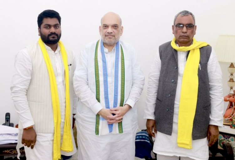 ओपी राजभर एनडीए में शामिल, कहा-भाजपा और सुहेलदेव भारतीय समाज पार्टी मिलकर लड़ेगी