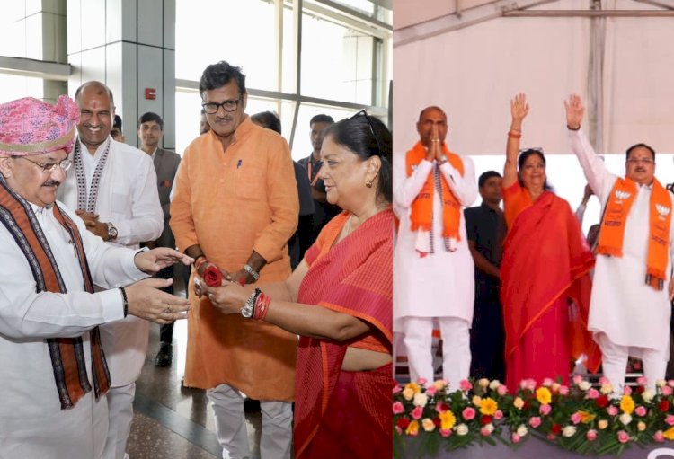 जमकर बरसीं गहलोत सरकार पर, कयास शुरू- राजे ही होंगी सीएम फेस