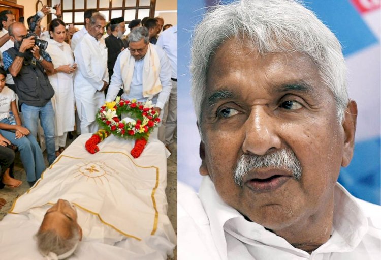 केरल के दो बार CM रहे ओमन चांडी का निधन, केरल विधानसभा में सबसे लंबे समय तक सेवा देने वाले नेता रहे