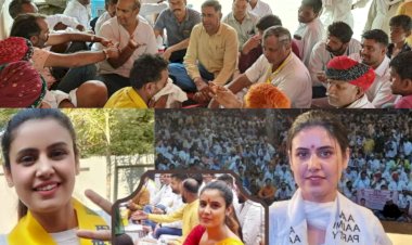 पीड़ित परिवार से मिलने उनके घर पहुंचा ’आप’ का प्रतिनिधि मंडल, गायत्री बिश्नोई बोलीं - ऐसी मानसिकता के लोग समाज के लिए खतरा