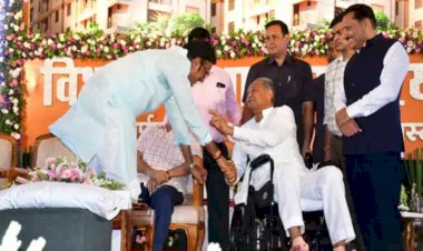 राजेंद्र राठौड़ ने पूछा सीएम का हाल, तो गहलोत बोले- घर आकर पूछते तो आपका कद बढ़ जाता