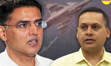 'मिजोरम बमबारी में शामिल थे राजेश पायलट'  बीजेपी नेता का सियासी बयान,कांग्रेस नेता सचिन पायलट का पलटवार