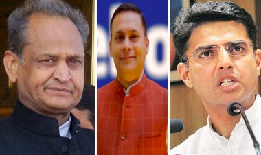 आइजोल बम विस्फोट विवाद अमित मालवीय का अशोक गहलोत पर सचिन पायलट के मुद्दे पर हमला, राजेश पायलट की विरासत पर राजनीतिक टकराव कायम