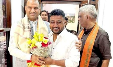 माउंट आबू के नरपत चारण बने बीजेपी युवा मोर्चा कोटा के संभाग प्रभारी