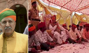 बुजुर्ग नेता के बोल कैलाश मेघवाल ने सीएम गहलोत के गीत गाए, देश के विधि मंत्री अर्जुन मेघवाल को भ्रष्टाचारी नम्बर एक बताया