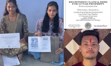 करौली में बहनों को भाई ने दिया चांद पर 2 एकड़ जमीन का तोहफा