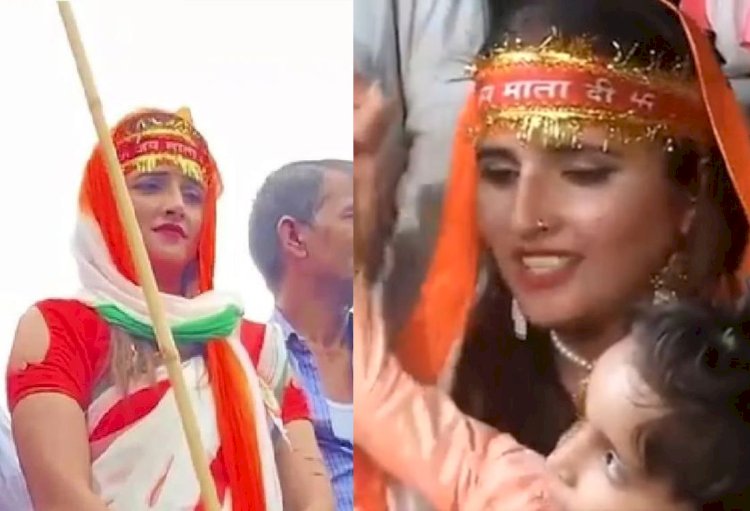 पाकिस्तान मुर्दाबाद के लगाए नारे, 15 अगस्त से पहले कुछ ऐसी नजर आई सीमा हैदर