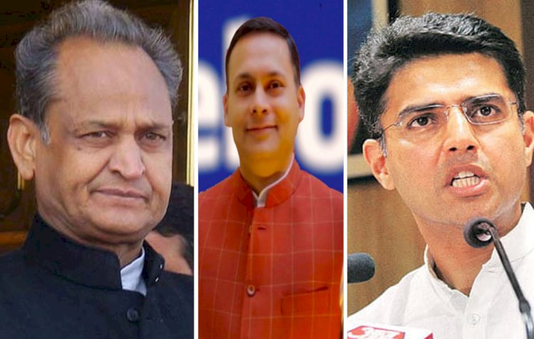 आइजोल बम विस्फोट विवाद अमित मालवीय का अशोक गहलोत पर सचिन पायलट के मुद्दे पर हमला, राजेश पायलट की विरासत पर राजनीतिक टकराव कायम