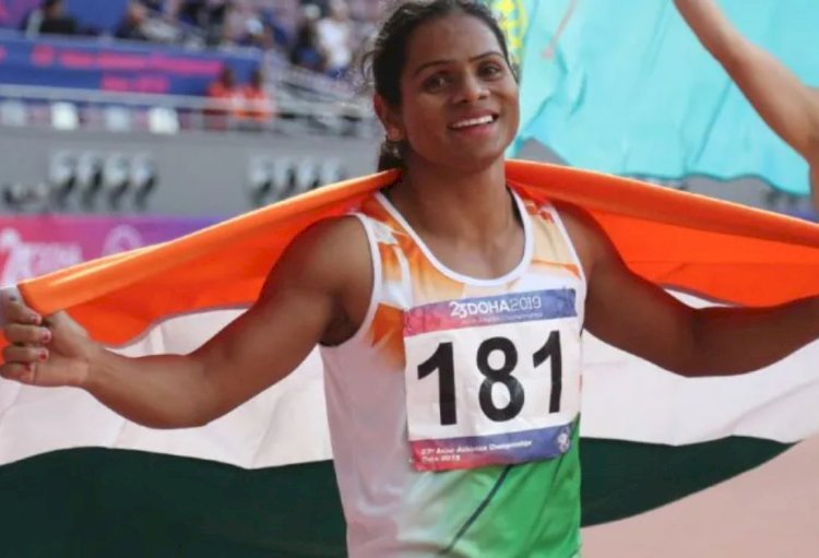 भारतीय एथलीट दुती चंद पर लगा 4 साल का बैन