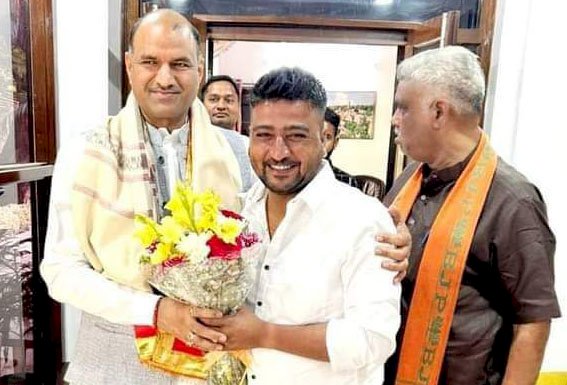 माउंट आबू के नरपत चारण बने बीजेपी युवा मोर्चा कोटा के संभाग प्रभारी