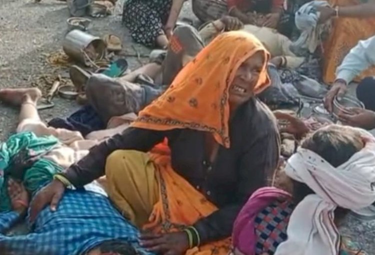 बाजरे की कटाई के लिए जा रही महिलाओं से भरी ट्रैक्टर-ट्रॉली पलटी, 2 महिलाओं की मौत, 23 घायल, कई जयपुर रेफर