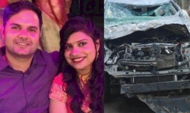 बोलेरो का टायर फटा, कार से जा भिड़ी, कपल समेत 3 की दर्दनाक मौत, चार अस्पताल में