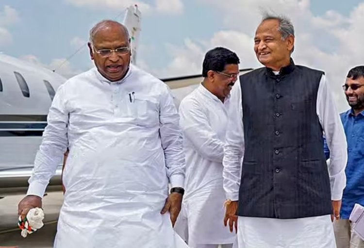 कांग्रेस अध्यक्ष मल्लिकार्जुन खड़गे के नए संकेत, कहा- राजस्थान में अशोक गहलोत ही कप्तान