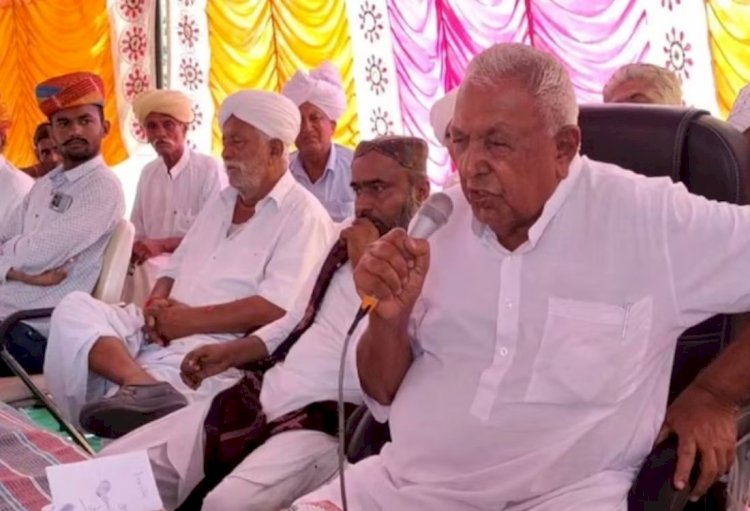 84 साल के विधायक अमीन खान ने बढ़ाई कांग्रेस की मुसीबत, कहा- अगर दिया किसी और को टिकट तोे हारेगा