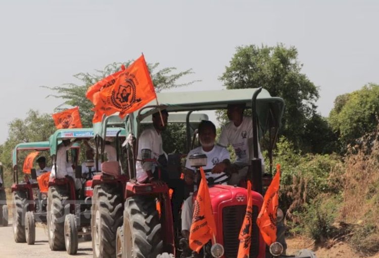 विक्रम सिंह पुनासा ने बोले- गांवों की सीमाओं पर चेतावनी बोर्ड लगा दो, पहले माही का पानी तभी मिलेगा वोट 