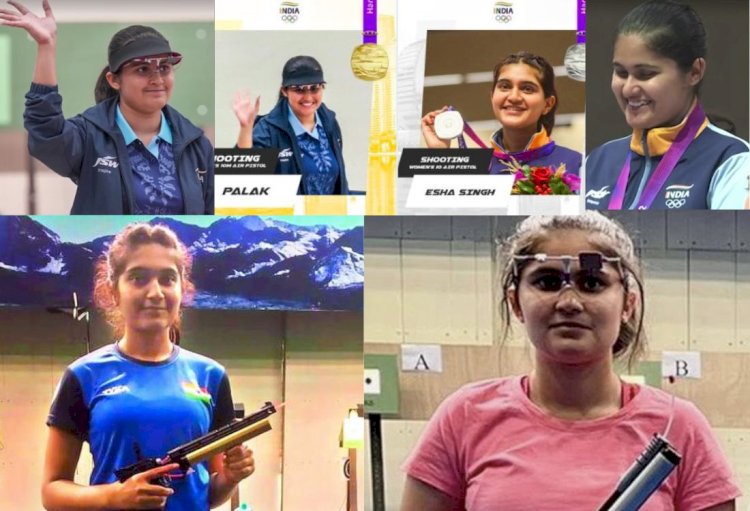 Asian Games 2023 - पलक ने साधा गोल्ड पर निशाना तो ईशा ने हासिल किया सिल्वर मेडल, अब तक कुल 32 पदक